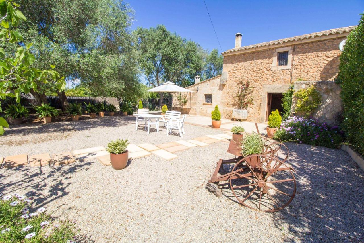 Preciosa Finca Rustica Con A/C Y Piscina Exclusiva Algaida  Exterior foto
